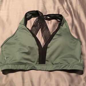Green Sports Bra
